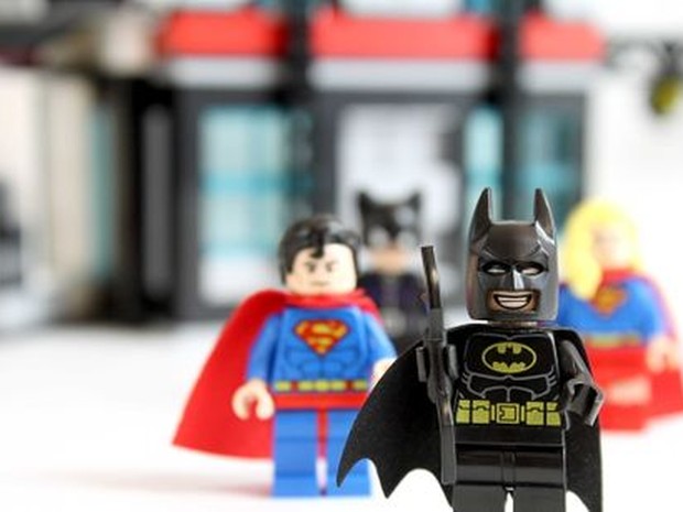 Legos de batman y supermán