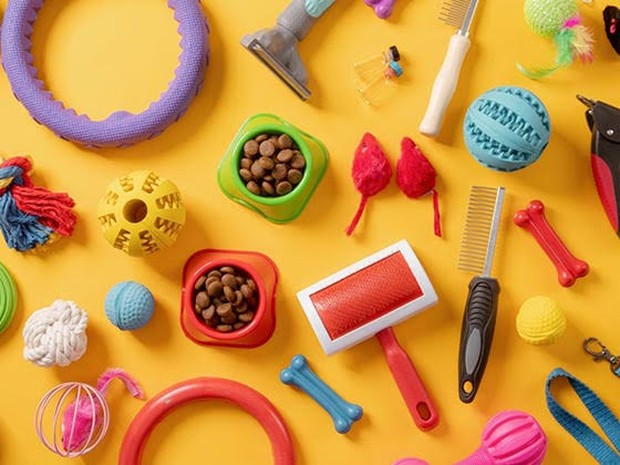 Accesorios y juguetes para mascotas